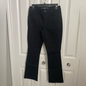 Chico's Black Barely Boot Cut Jeans